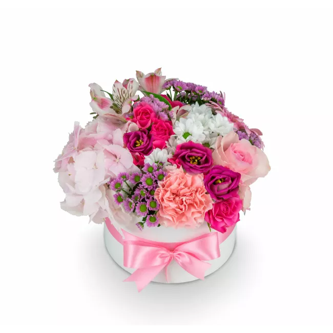box of flowers